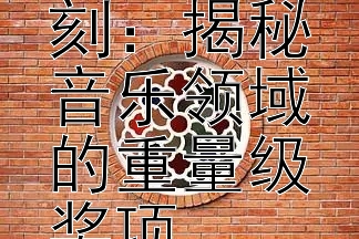 日本明星的荣耀时刻：揭秘音乐领域的重量级奖项