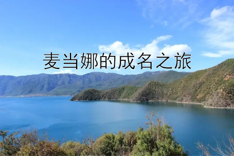 麦当娜的成名之旅