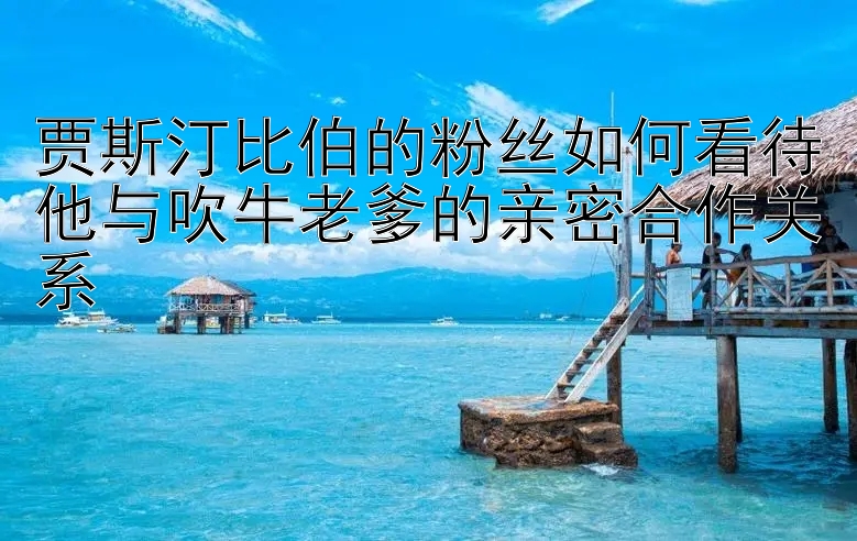 贾斯汀比伯的粉丝如何看待他与吹牛老爹的亲密合作关系